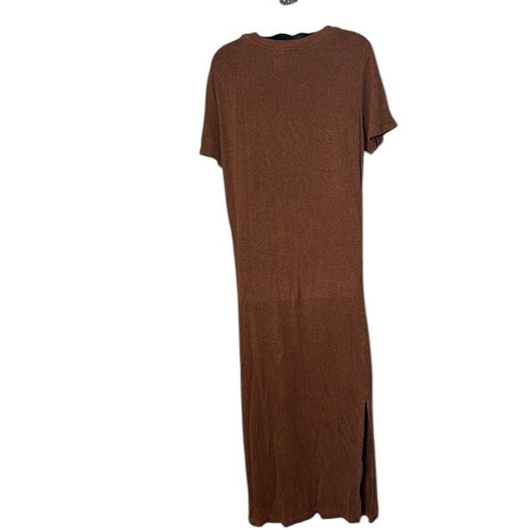 Outerknown Neptune tee shirt dress hemp tencel blend casual summer large - Picture 7 of 9